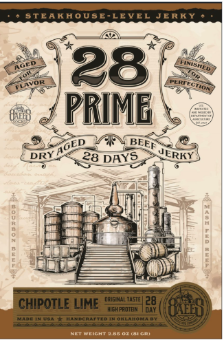 28 Prime Chipotle Lime Jerky